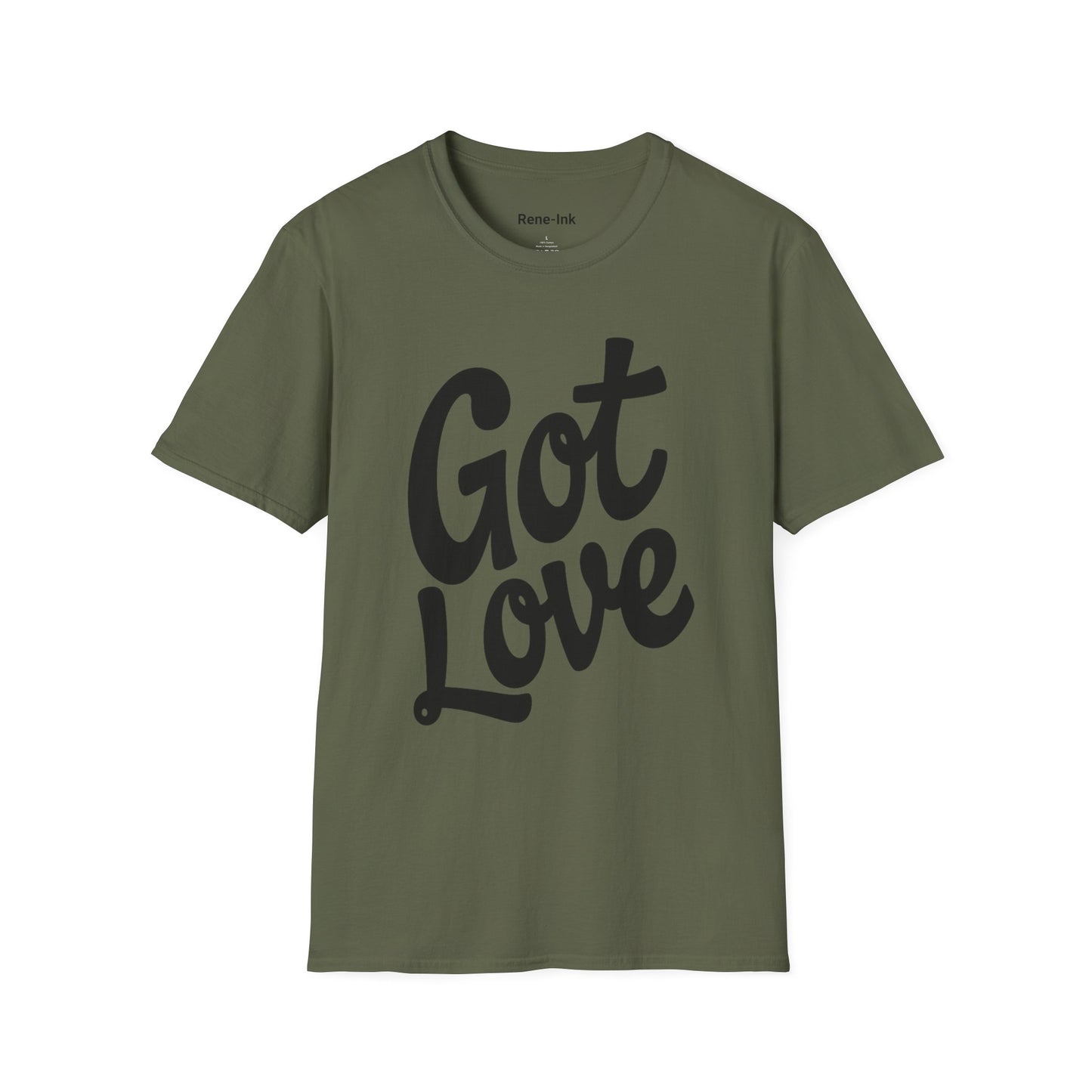 "Got Love" Military Green T-Shirt