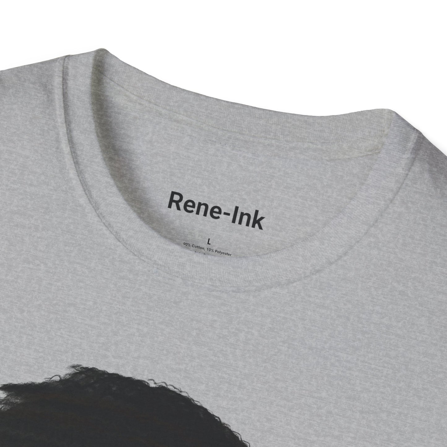 "I Love My Curls" Sport Grey T-Shirt