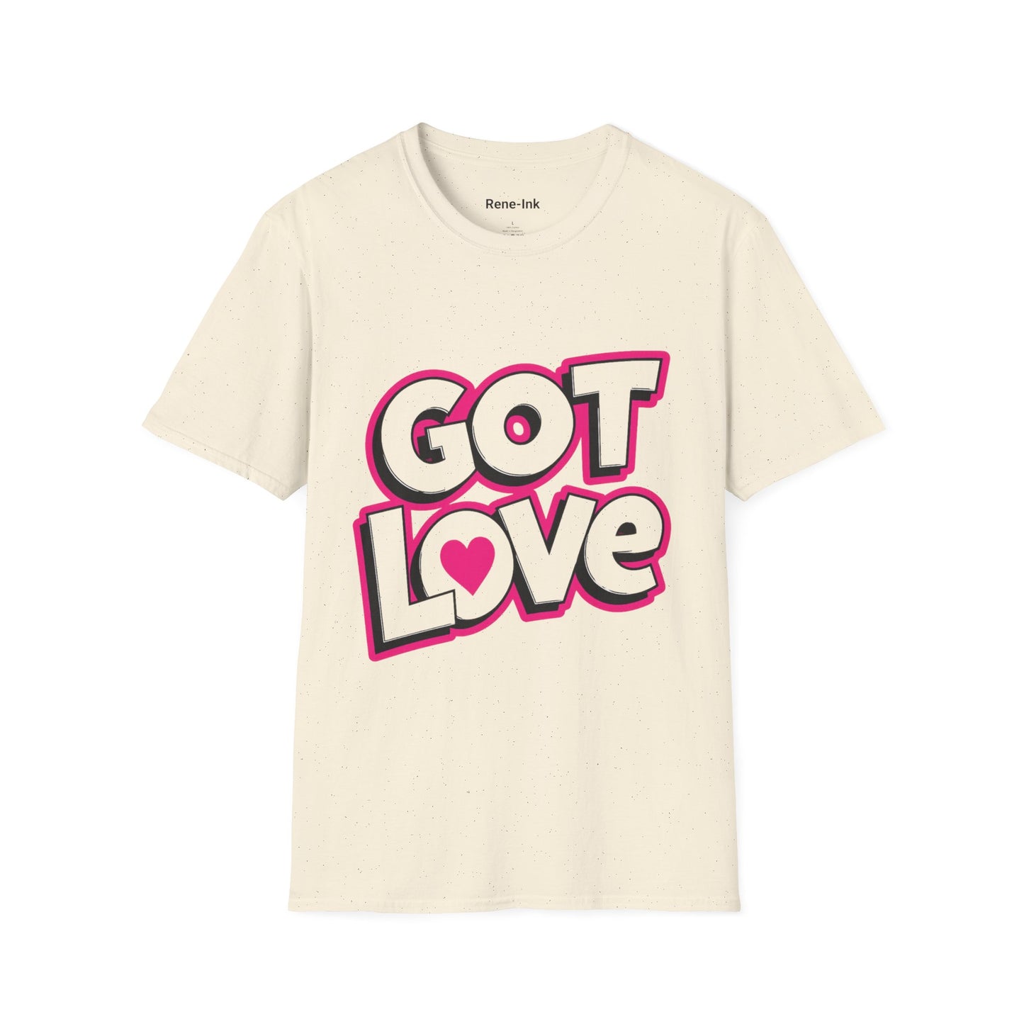 "Got Love" Natural Softstyle T-Shirt