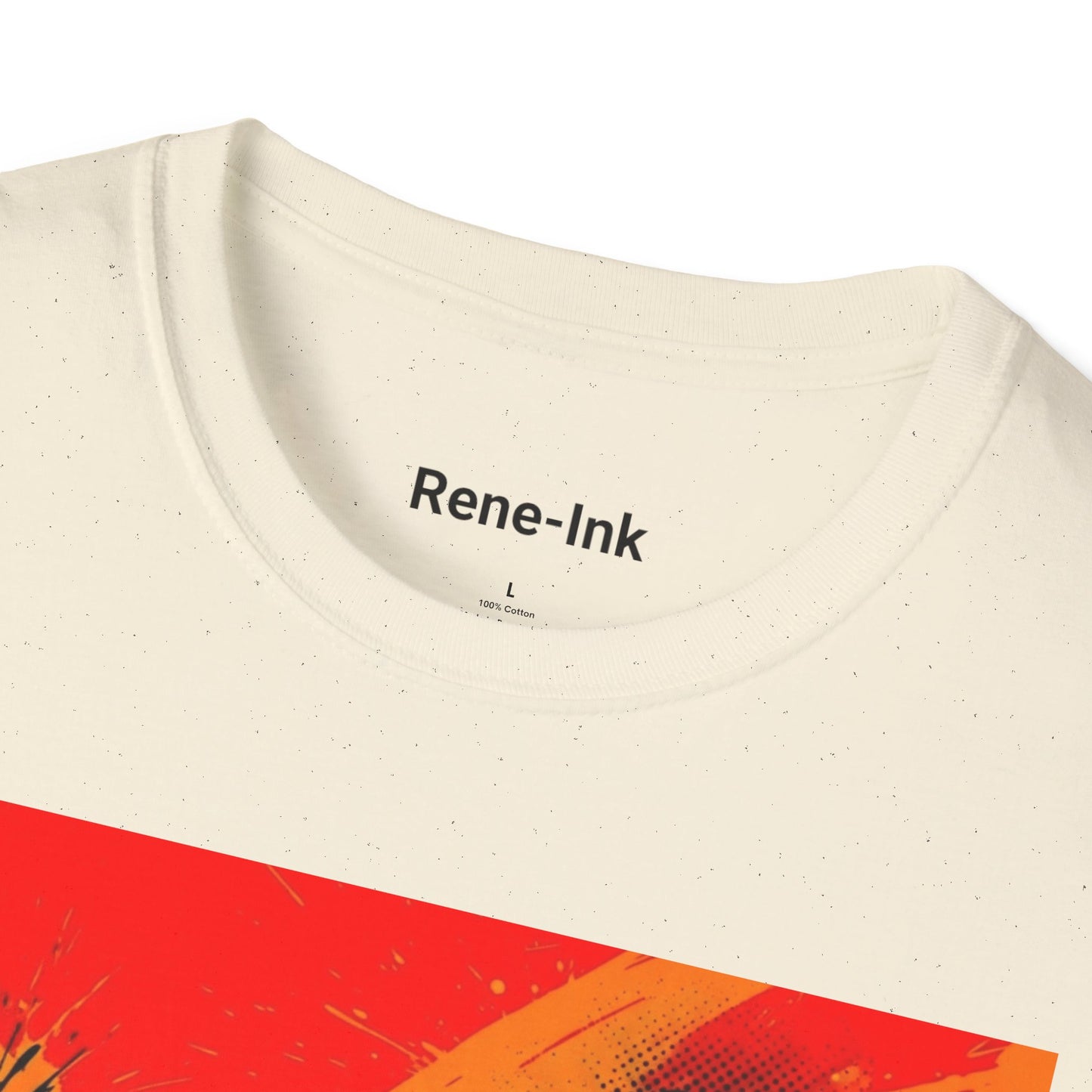 "I Love My Curls" White Graphic T-Shirt