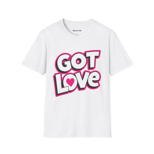 "Got Love" White Softstyle T-Shirt