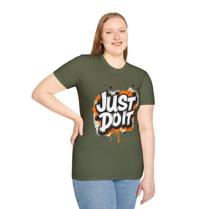 "Just Doit" Military Green Softstyle T-Shirt