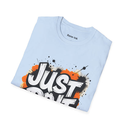 "Just Doit" Light Blue Softstyle T-Shirt