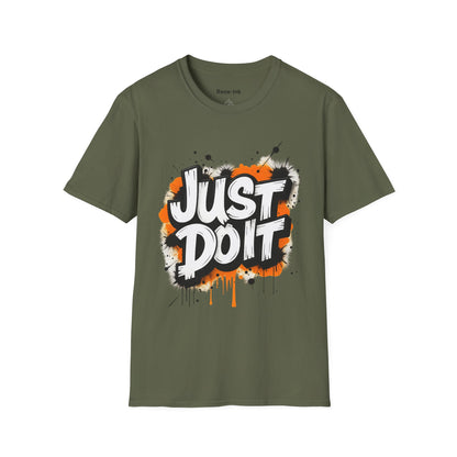 "Just Doit" Military Green Softstyle T-Shirt