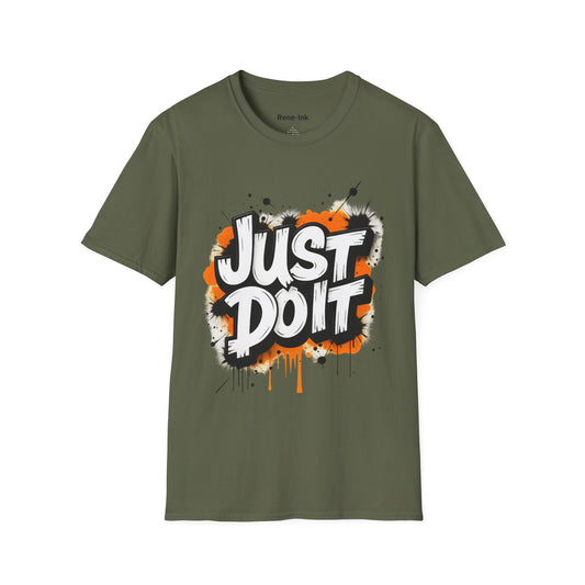 "Just Doit" Military Green Softstyle T-Shirt
