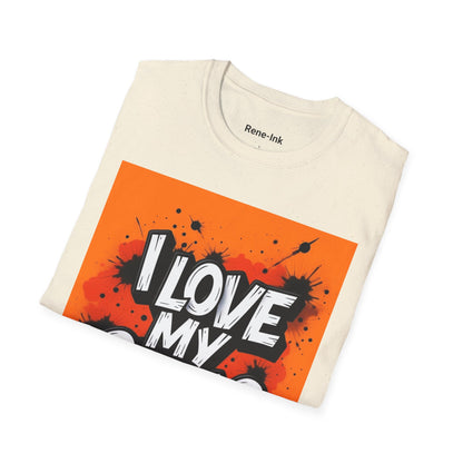 "I Love My Curls" White T-Shirt