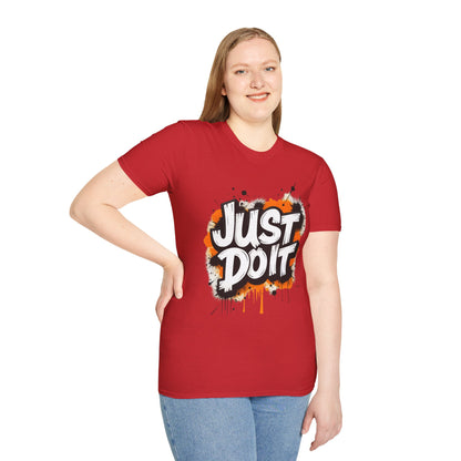 "Just Doit" Red  Softstyle T-Shirt