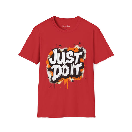 "Just Doit" Red  Softstyle T-Shirt