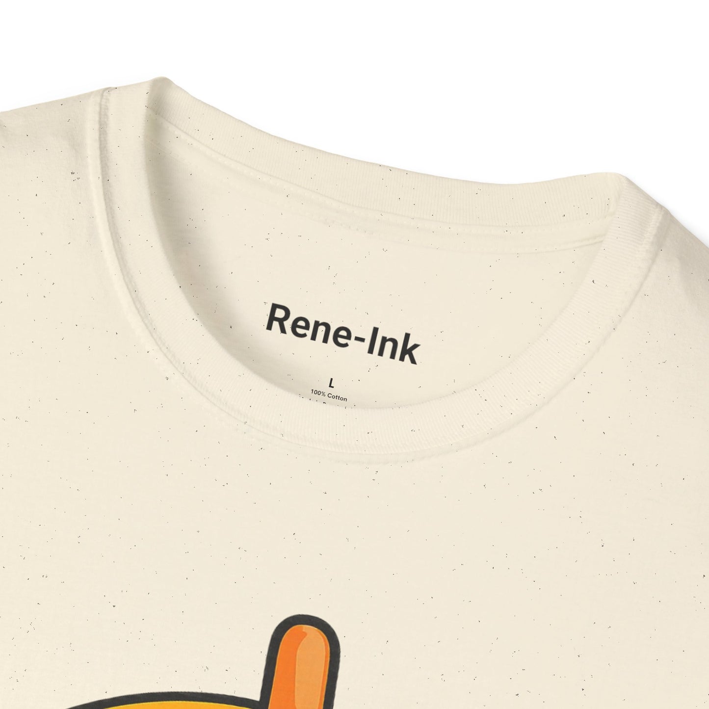 "I Love My Curls" Natural Softstyle T-Shirt