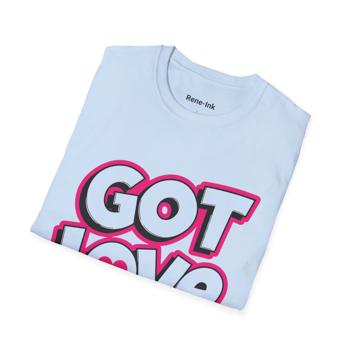 "Got Love" Light Blue Softstyle T-Shirt