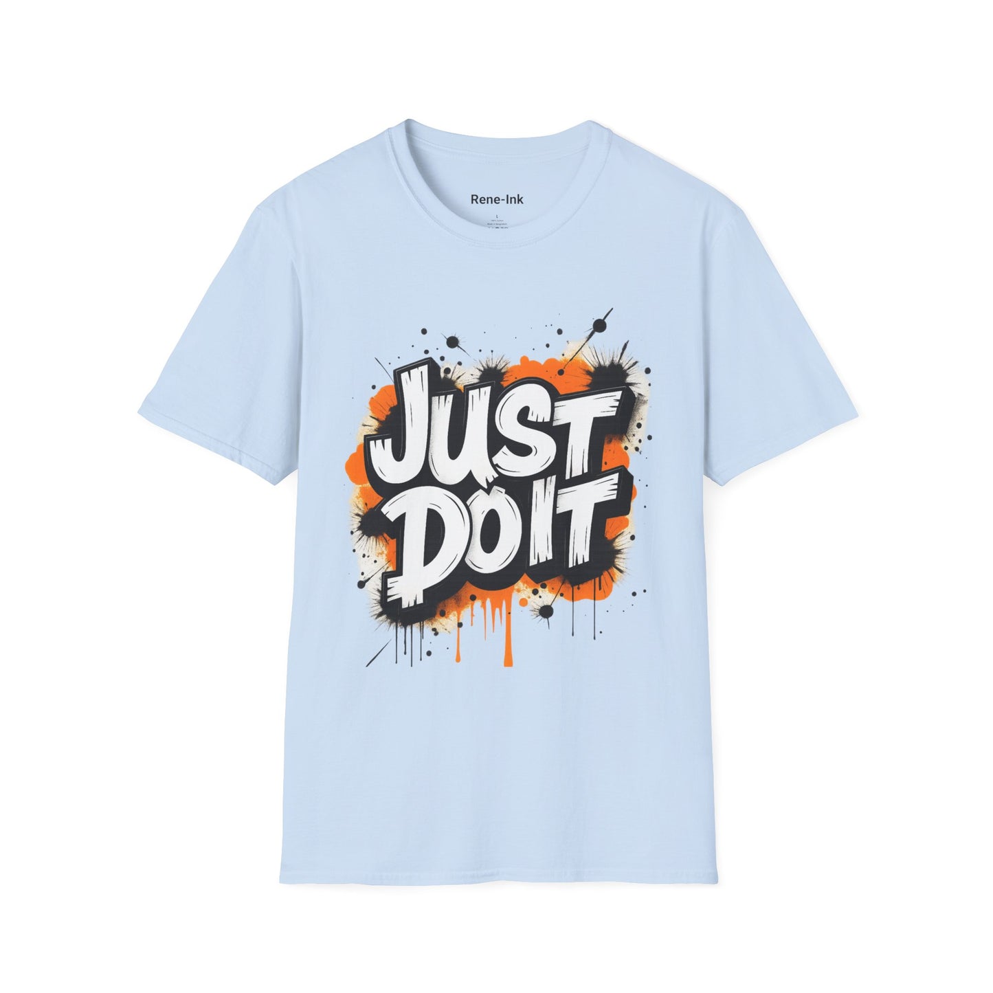 "Just Doit" Light Blue Softstyle T-Shirt