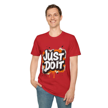 "Just Doit" Red  Softstyle T-Shirt
