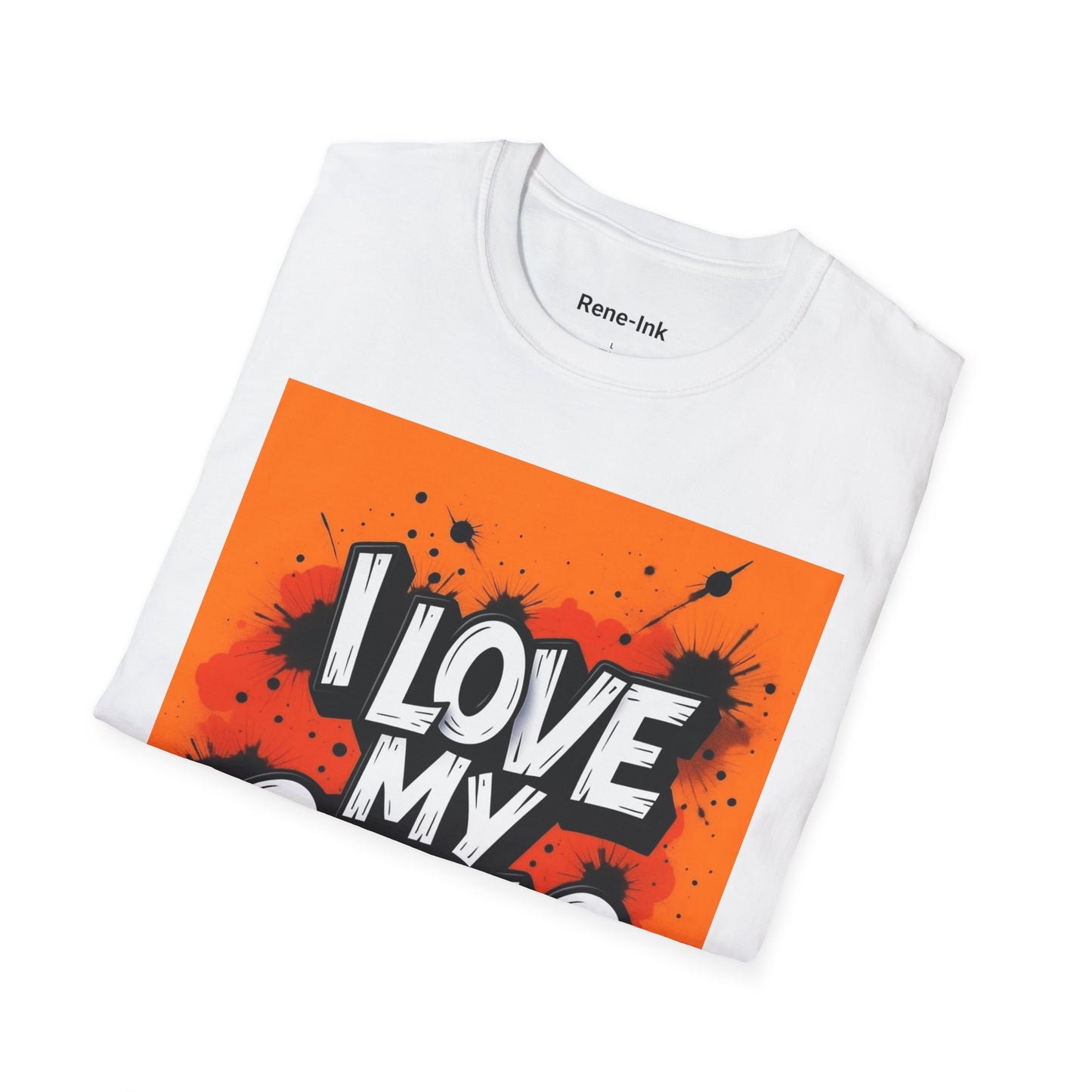 "I Love My Curls" White T-Shirt
